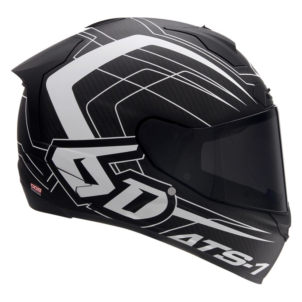 6D Helmets® 30-0309 - ATS-1R Aero 2X-Large Matte Black Full Face Helmet ...