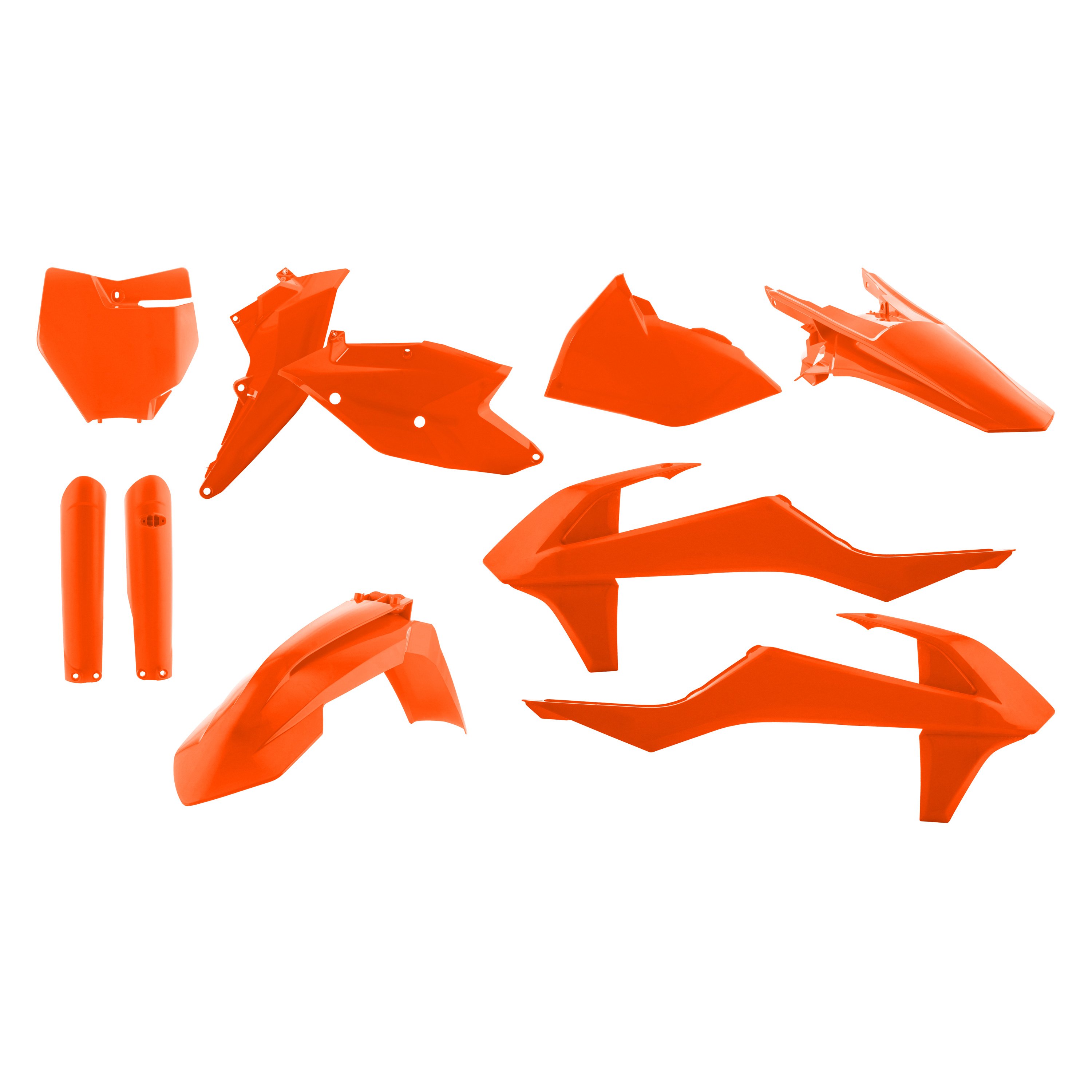 Orange/Black Acerbis 2421065225 Full Plastic Kit