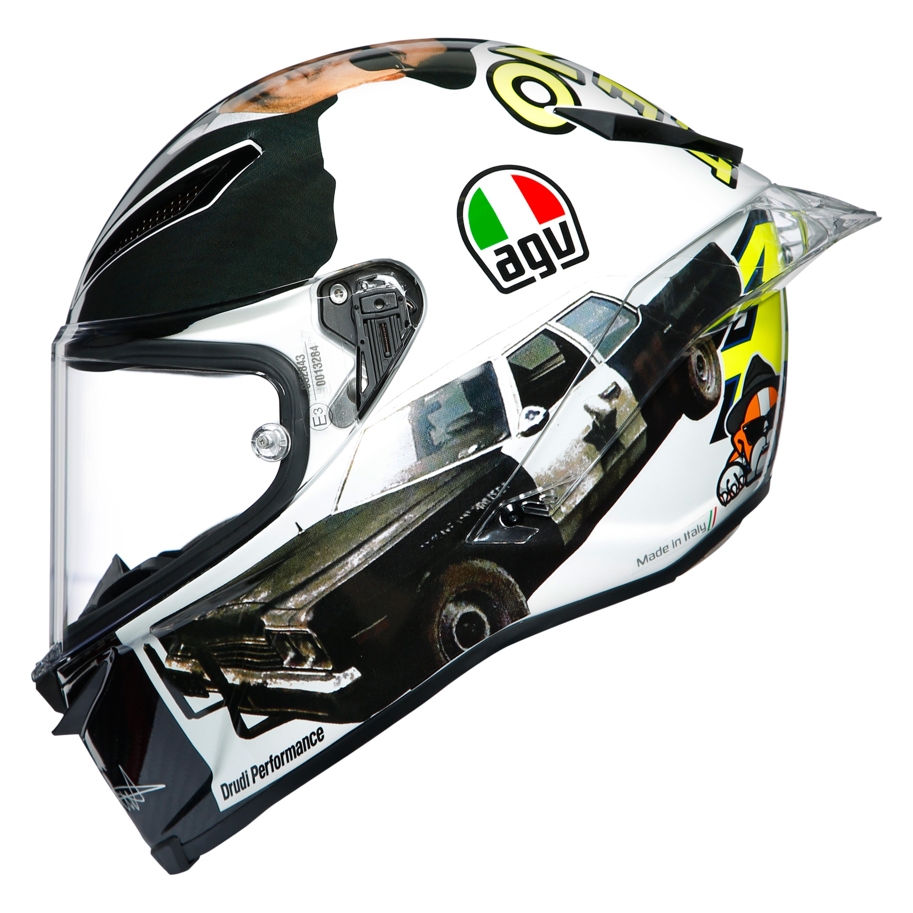 AGV® 6021O9HY-001-ML - Pista GP R Limited Edition Rossi 