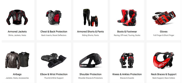 Motorcycle Racing Gear Selection