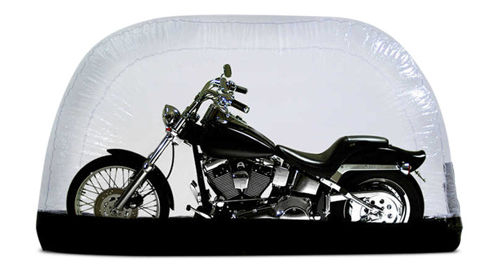 CarCapsule Indoor Bubble Bike Cover