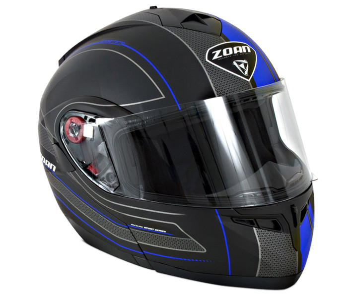 Zoan Helmets Optimus Street Raceline Graphic Modular Helmet
