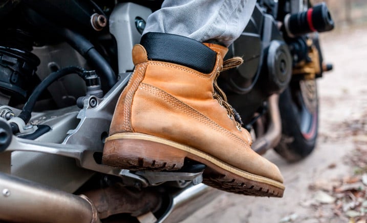 Leather Motorcycle Boots