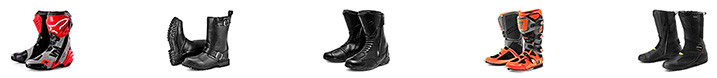 Motorcycle Boots Variety