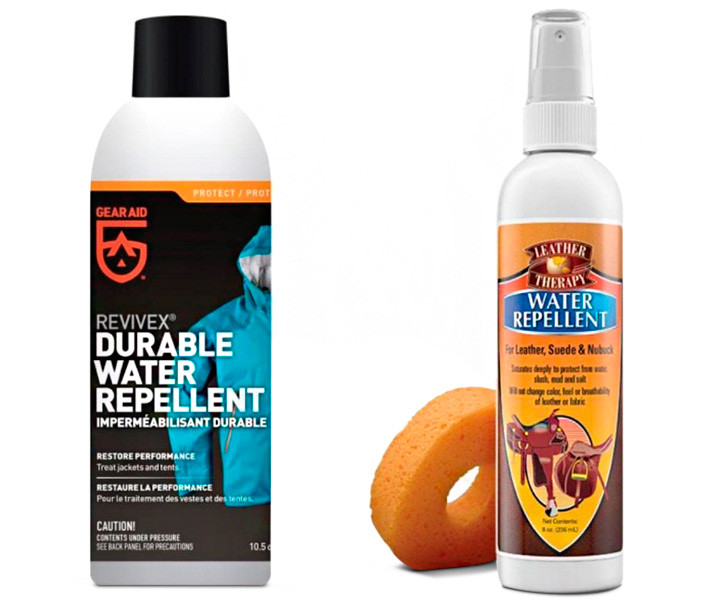 Revivex Durable Spray Water Repellent / Leather Therapy Water Repellent Spray