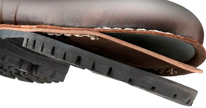 Motorcycle Boots Have Multi-Layered Soles That Include Integrated Steel Shanks