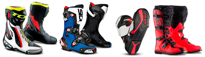 TCX RT Race Pro Air Boots / Sidi Mag-1 Air Boots / Cortech Impulse Air Road Race Boots / O'Neal Element Boots