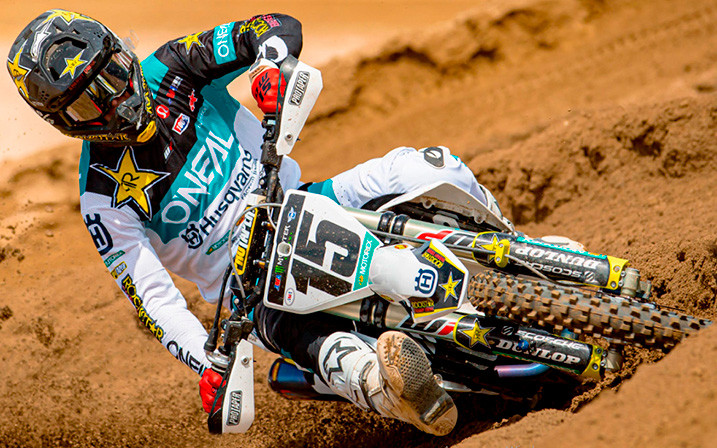 Dirt Bike In Use
