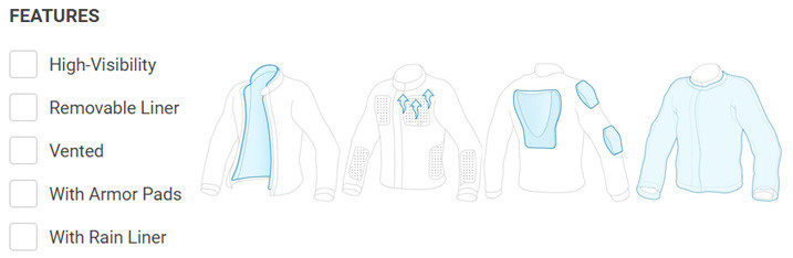 Features Of Various Types Of Jackets