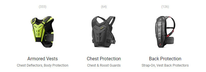 Motorcycle Armor Jacket Chest Back Protector Motorbike Insert Body