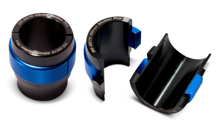 Motion Pro Ringer Fork Seal Driver's Anodized Aluminum Locking Ring