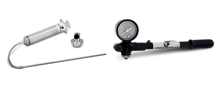 Progressive Suspension Fork Oil Level Adjuster / Mini-Gauge Pump