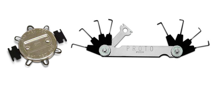 Wire-Type Spark Plugging Gapping Tools