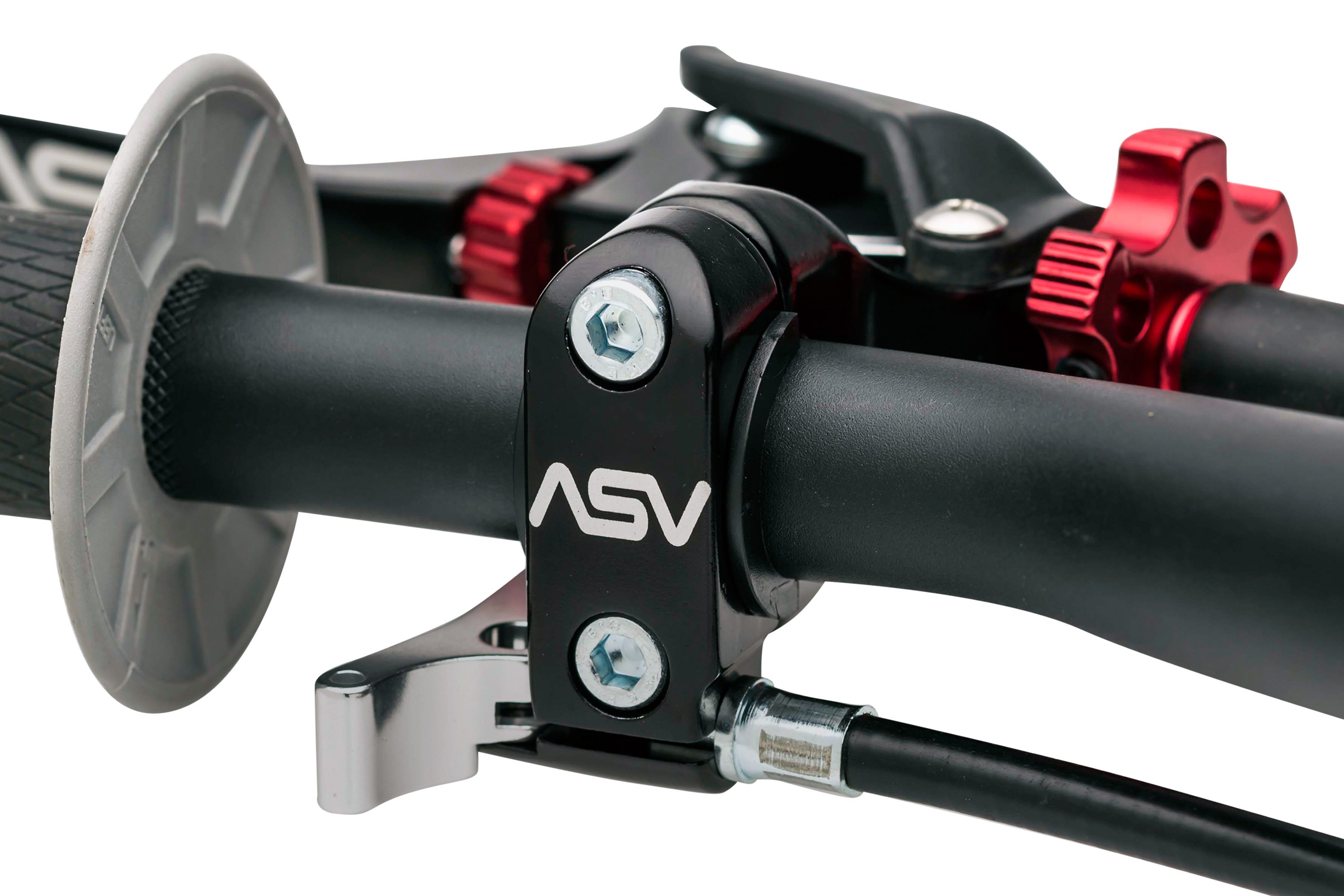 ASV Inventions CDF406PX-SK Series Black Length F4 Shorty Clutch Lever