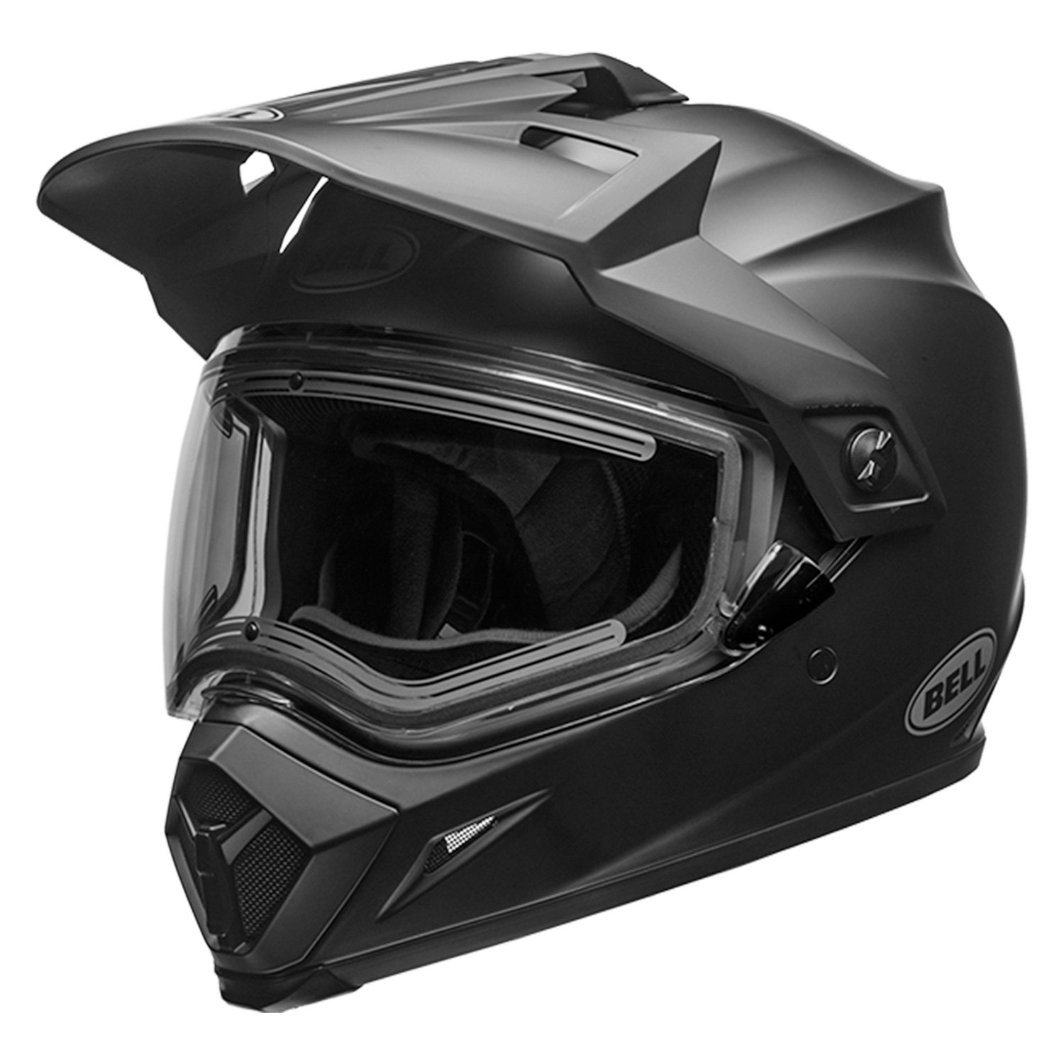 Bell® 7075970 MX9 Adventure XLarge Matte Black Dual Sport Snow