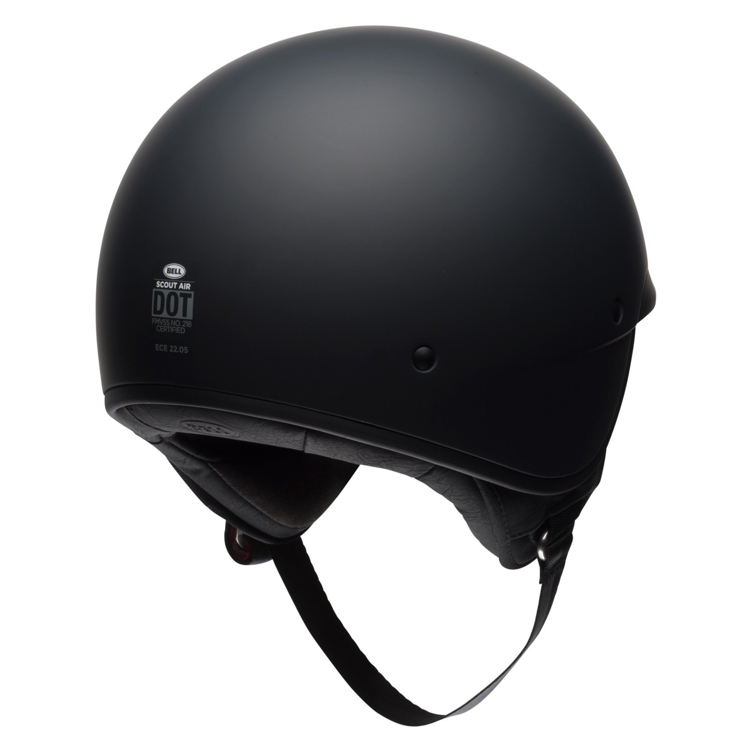 Bell® 7092657 - Scout Air X-Small Matte Black Half Shell Helmet