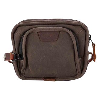 Burly Brand Voyager Handlebar Bag; Dark Oak B15-1012D