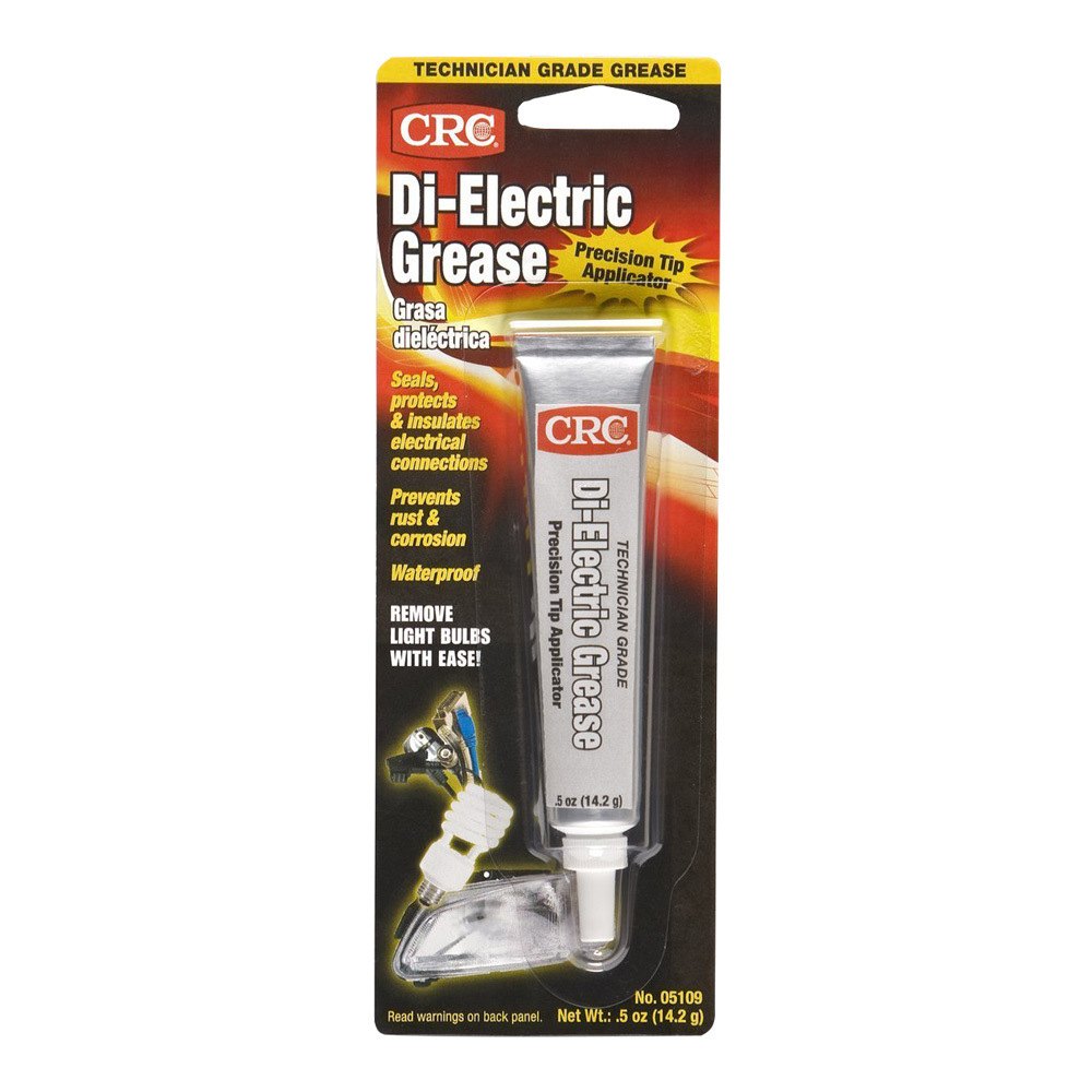 Диэлектрическая смазка для свечей. CRC Bulb & Connector di-Electric Grease. Смазка CRC di-Electric. CRC Bulb & Connector Dielectric Grease артикул 05107. CRC 05107.