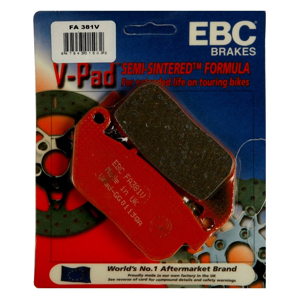 EBC V-Pad Brake Pads PN FA381V