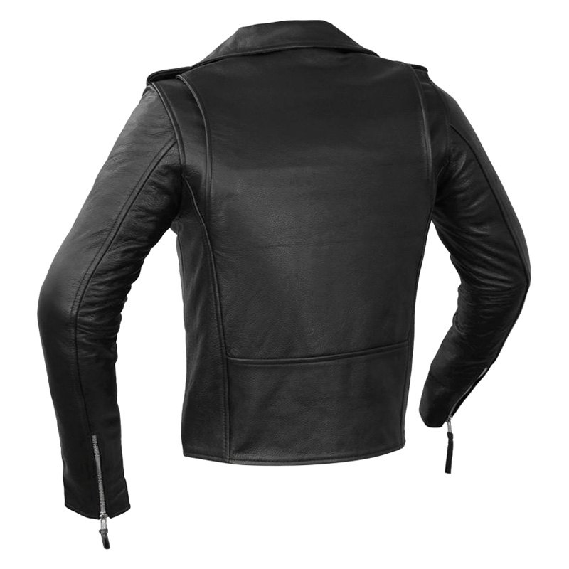 First Manufacturing® Wbl1082 M Blk Rockstar Mens Leather Jacket