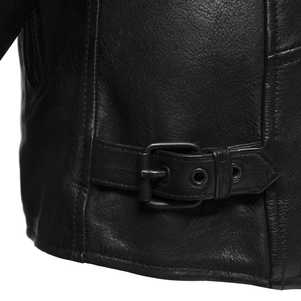First Manufacturing® Night Rider Mens Leather Jacket 