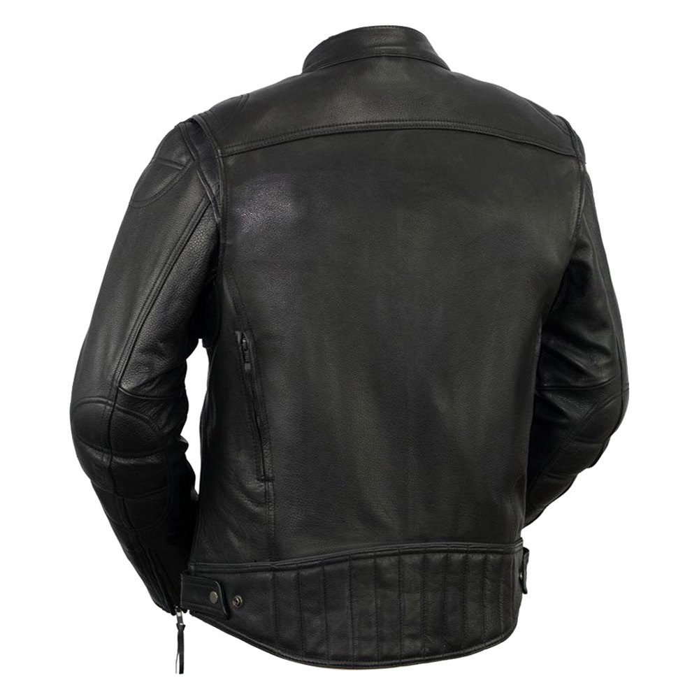 First Manufacturing® FIM288CHRZ-XXL-BLK - Top Performer Men's Leather ...