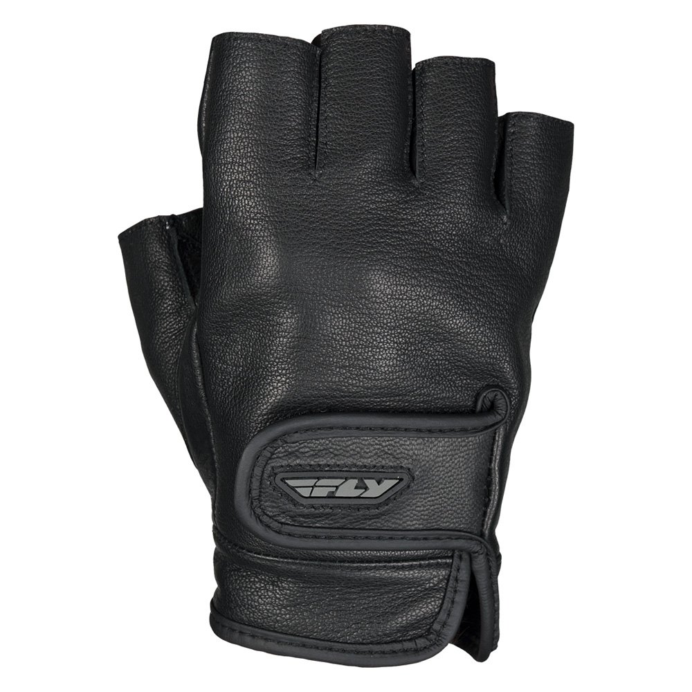 half leather gloves for mens