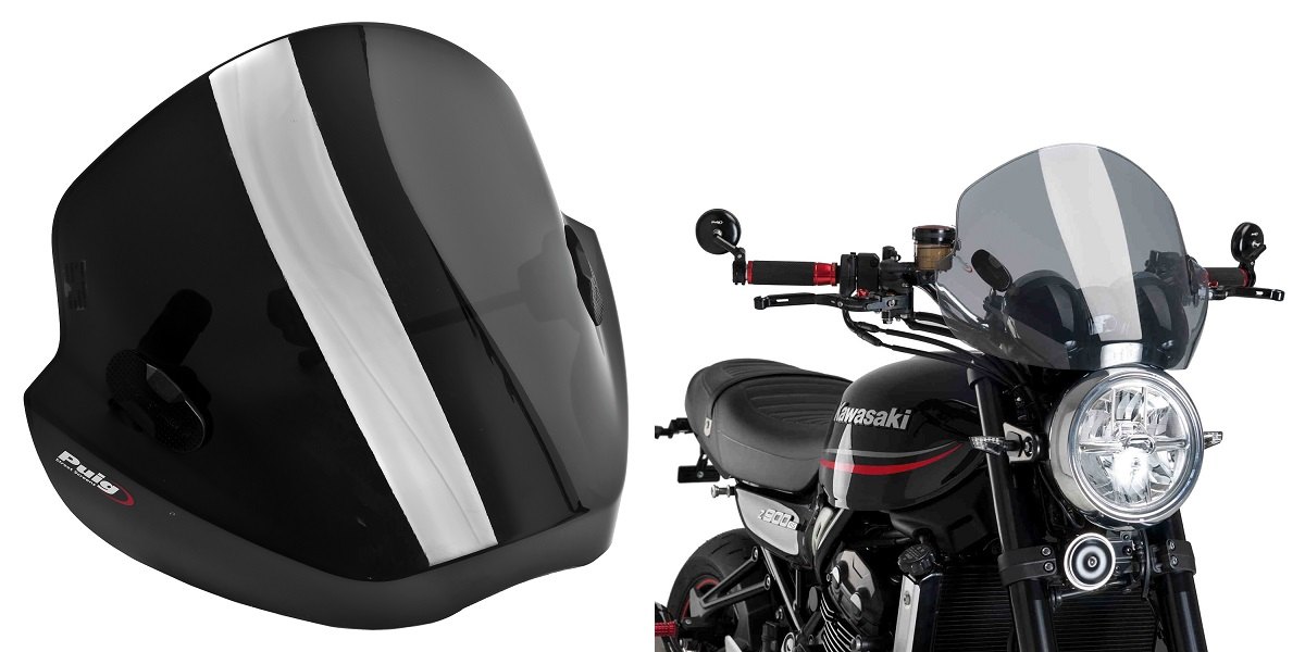 Fly Screen Puig Naked LS Triumph Bonneville Newchurch 15-16 Windshield 