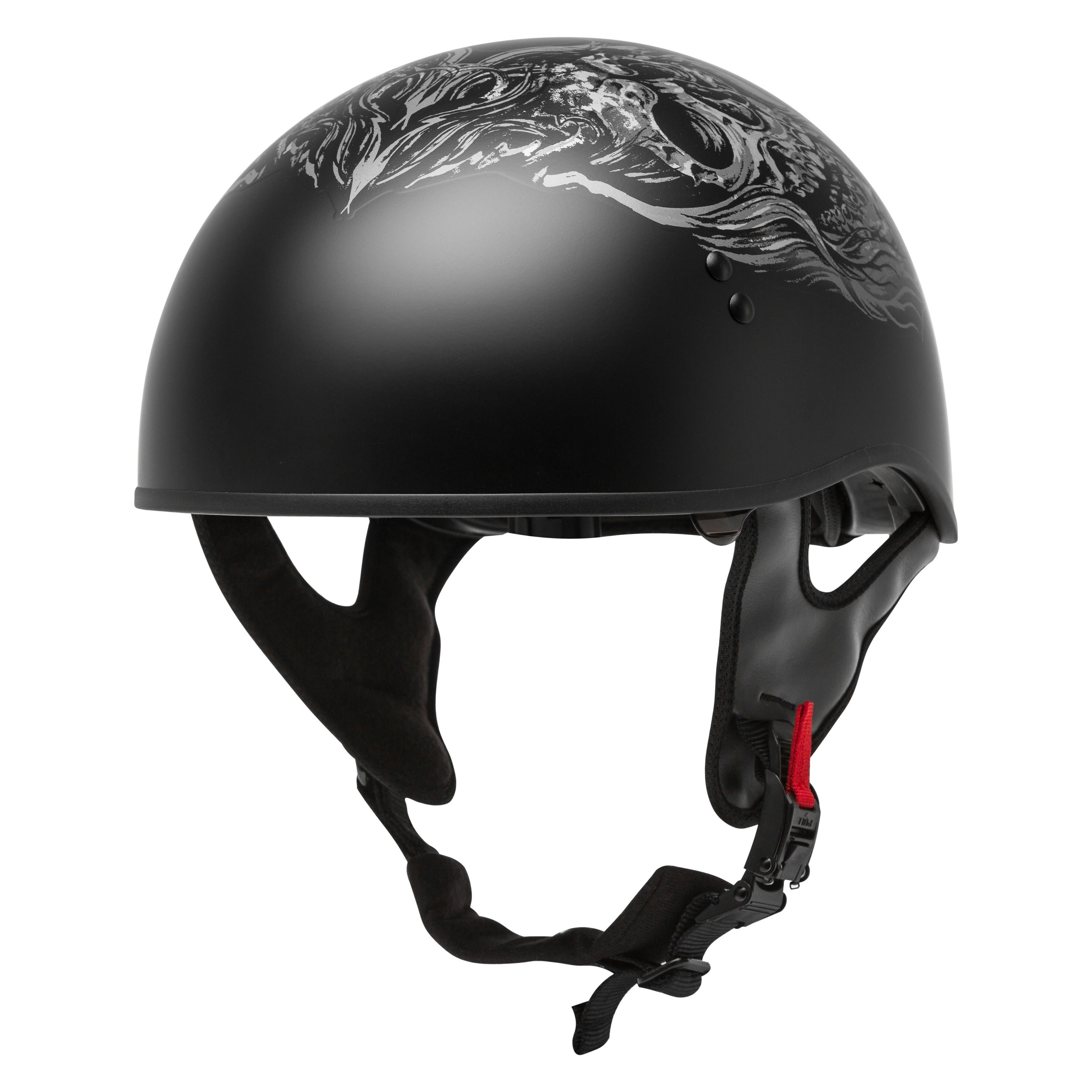 GMAX HH-65 Naked PIN Helmet Half Shell Motorcycle helmet 