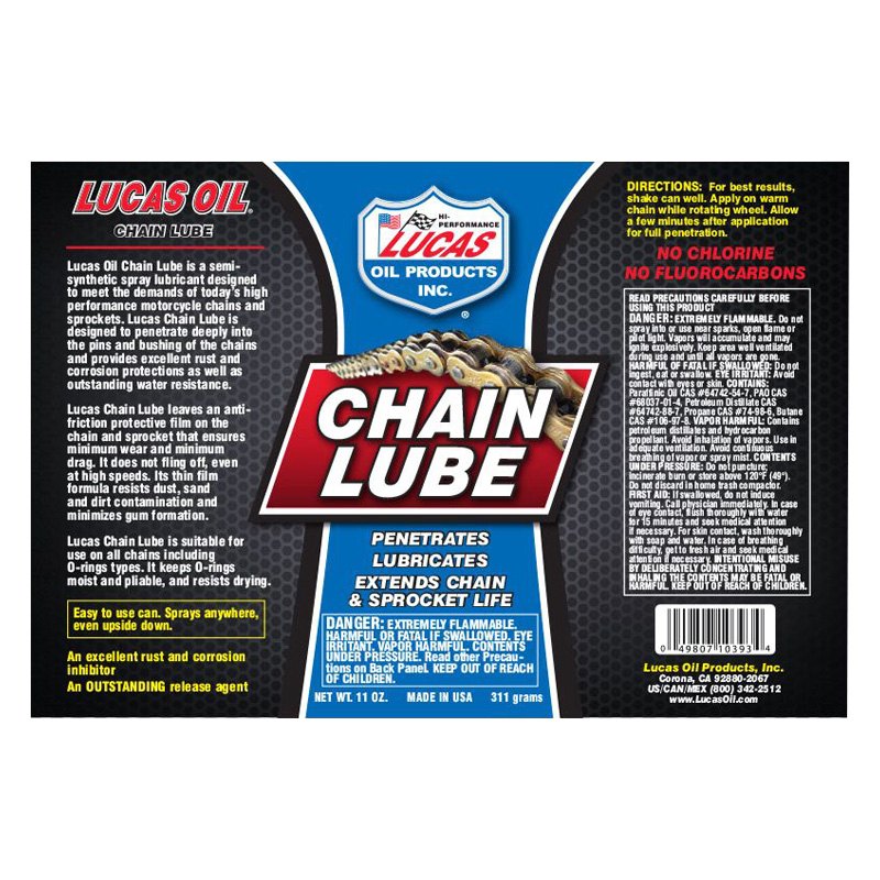 Lucas Oil® 10393 Chain Lube Aerosol