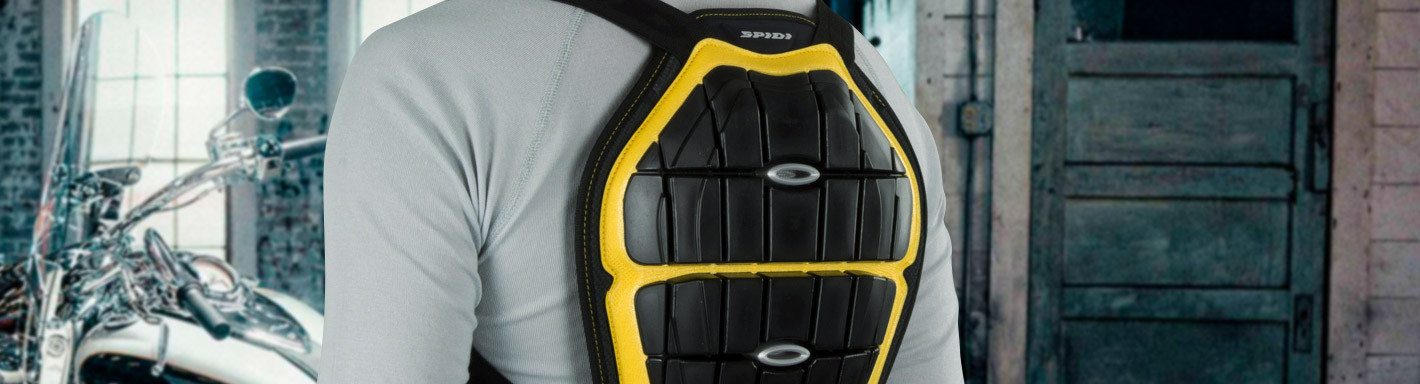 Cruiser Bike Back Protection - Insert, Strap On | MOTORCYCLEiD