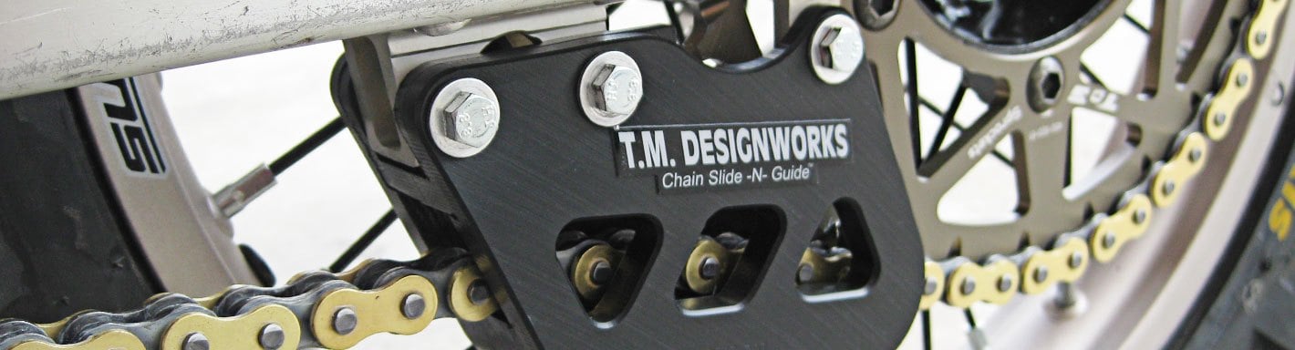 Universal Motocross/Dirt Bike Chain Guide, Protection Sliders
