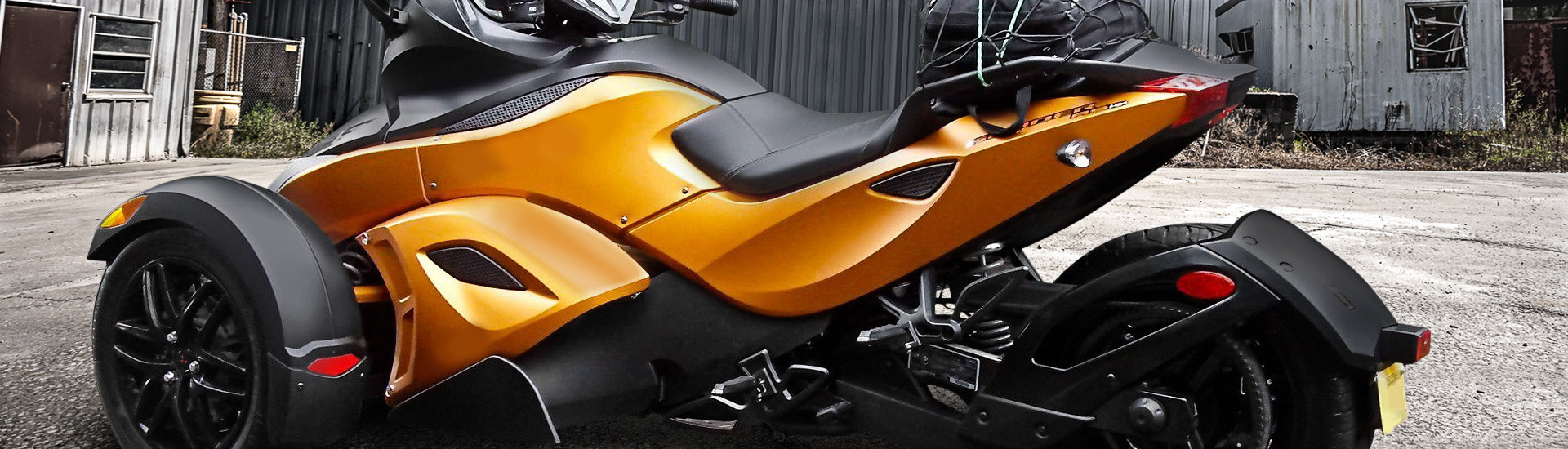 3 Wheel Bike Frame & Body Parts - Mirrors, Fenders, Skid Plates ...