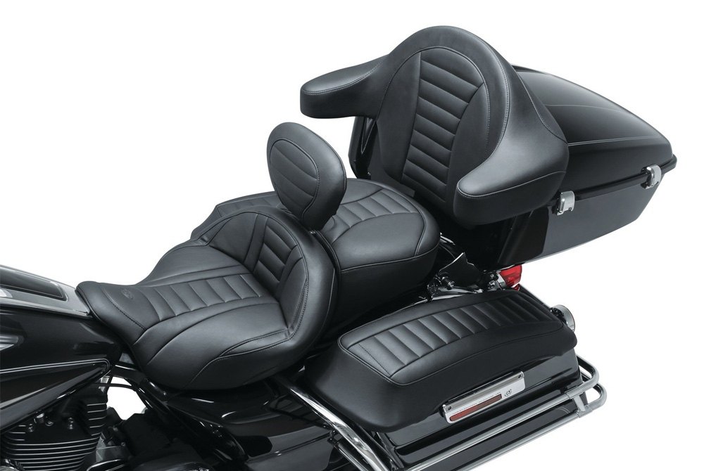 Mustang® 79006 - Super Touring One-Piece Seat - MOTORCYCLEiD.com