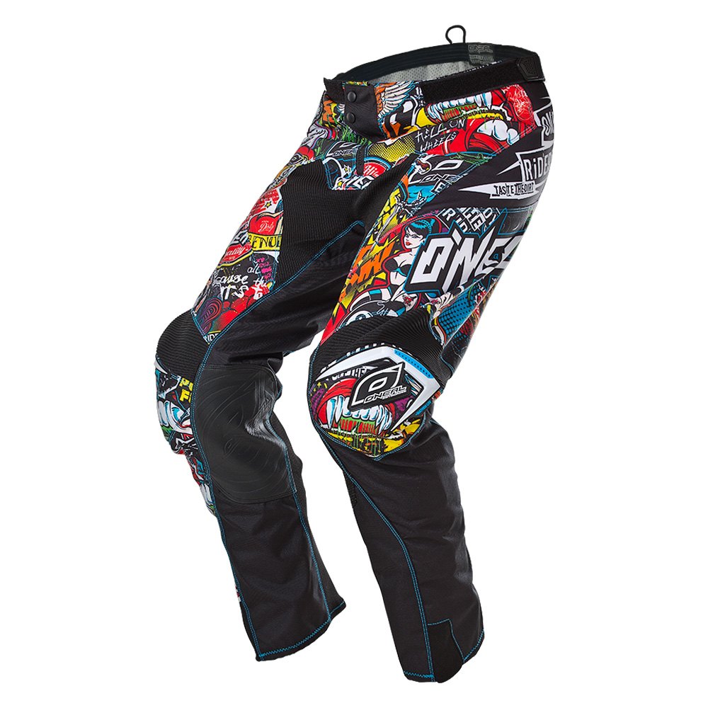 O'Neal® 0123-134 - Mayhem Crank Pants (34, Black/Multi) - MOTORCYCLEiD.com