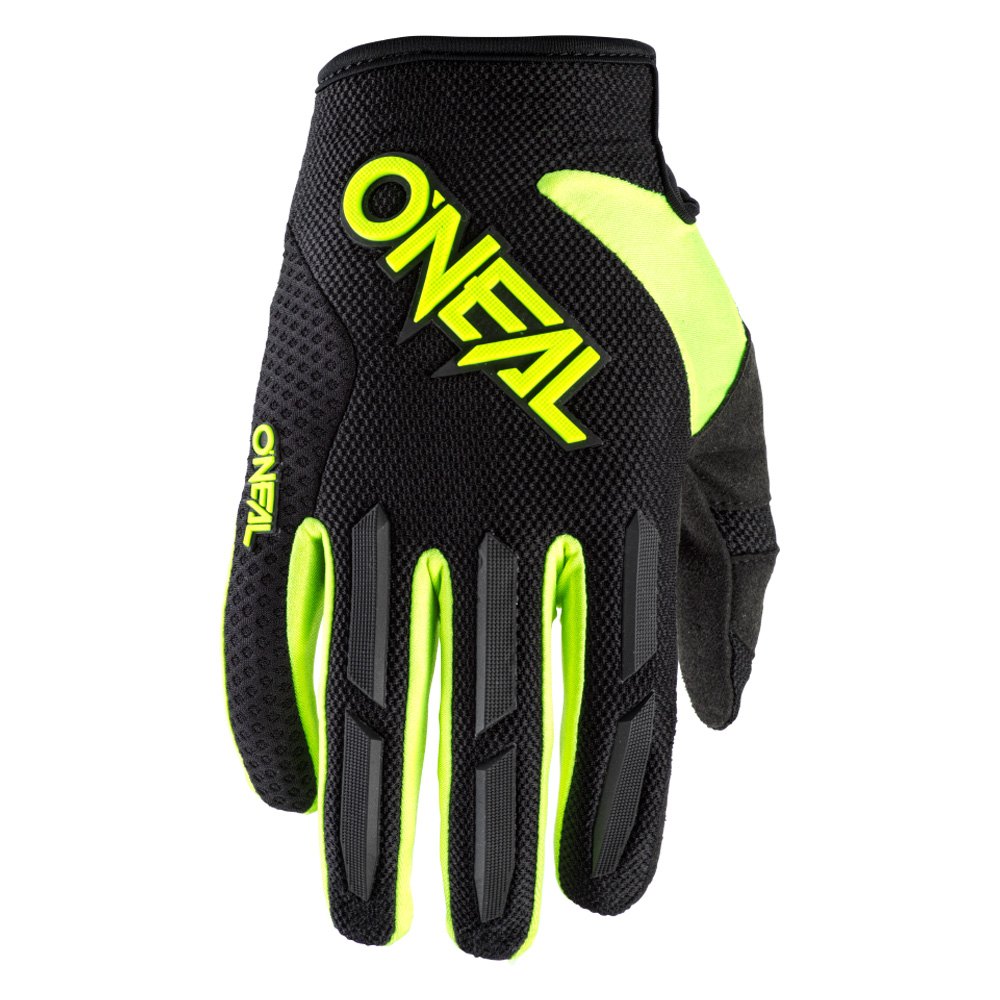 Black/Green, 10 ONeal Mens Glove 