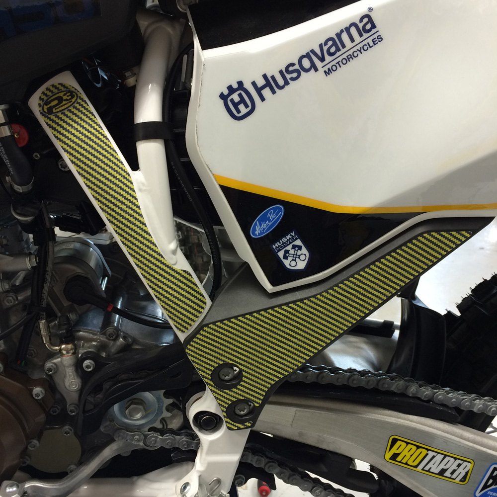 P3 Frame Guard Protection Decals For Husqvarna 743016BLK 30-6103 670-743016