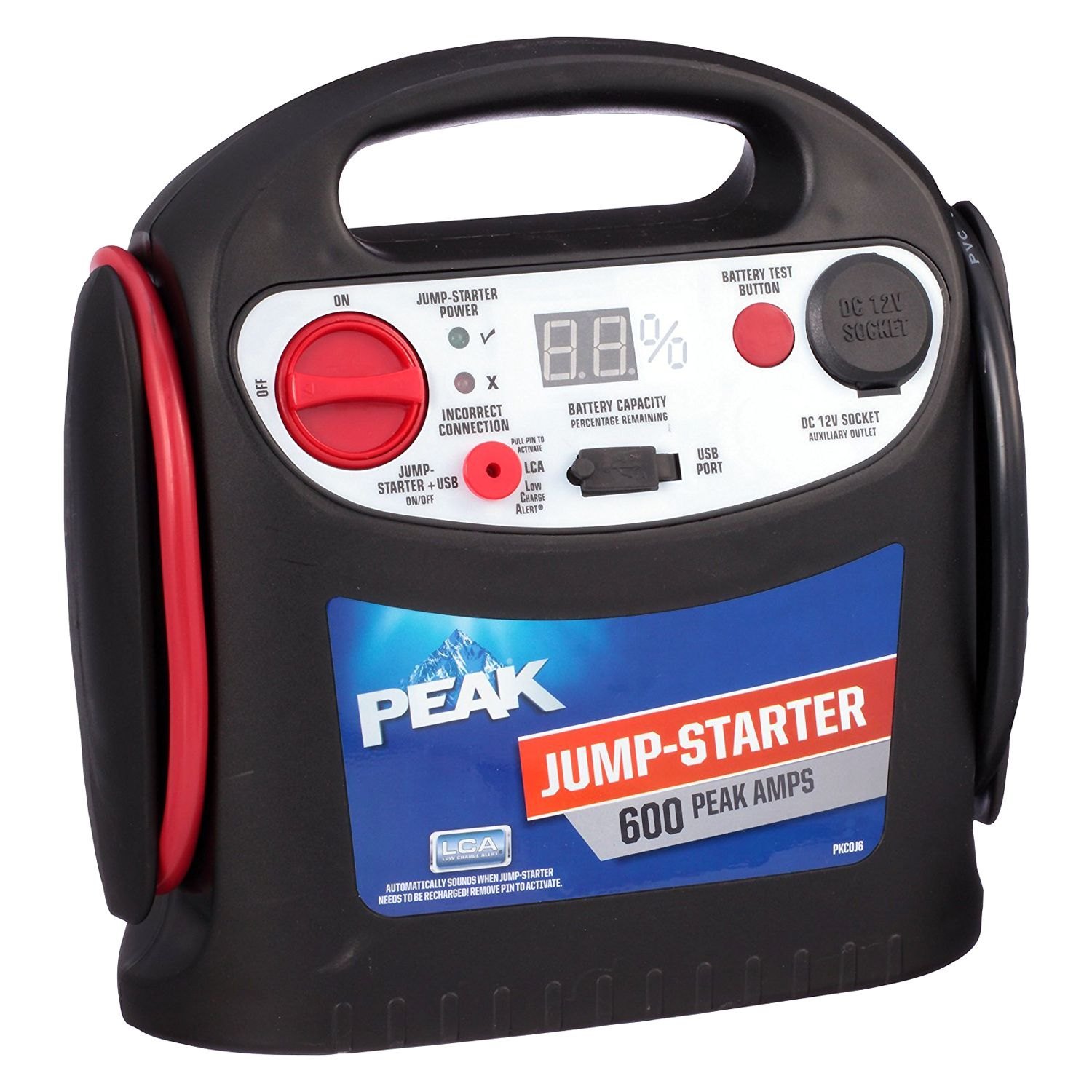 jump starter 600 peak amps