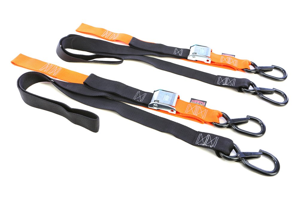 Powertye® 29629 S Fat Strap 15 X 72 Orange Cam Buckle Soft Tye Tie Downs With Secure Latch