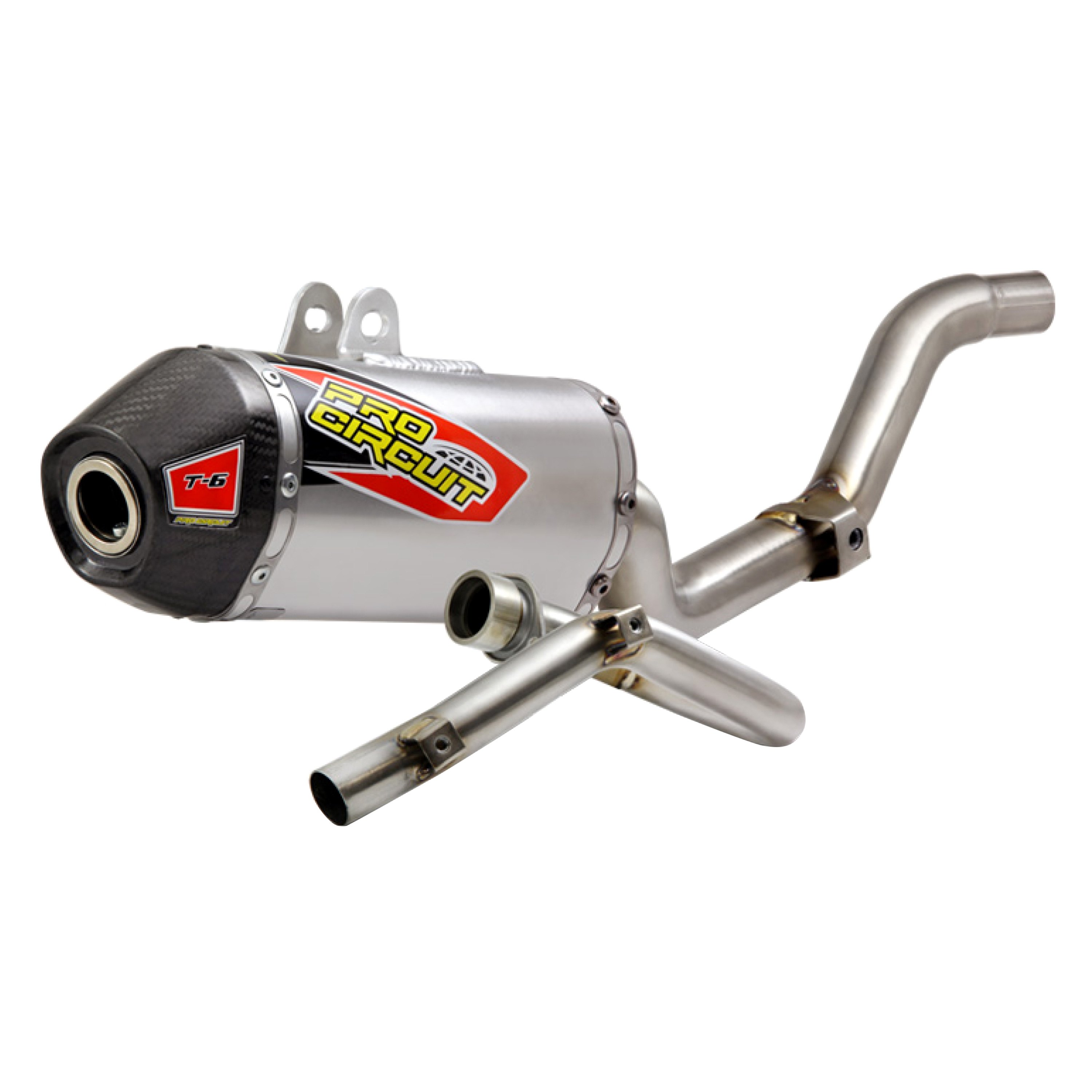 Pro Circuit® 0111925F - T-6 Stainless Steel Exhaust System