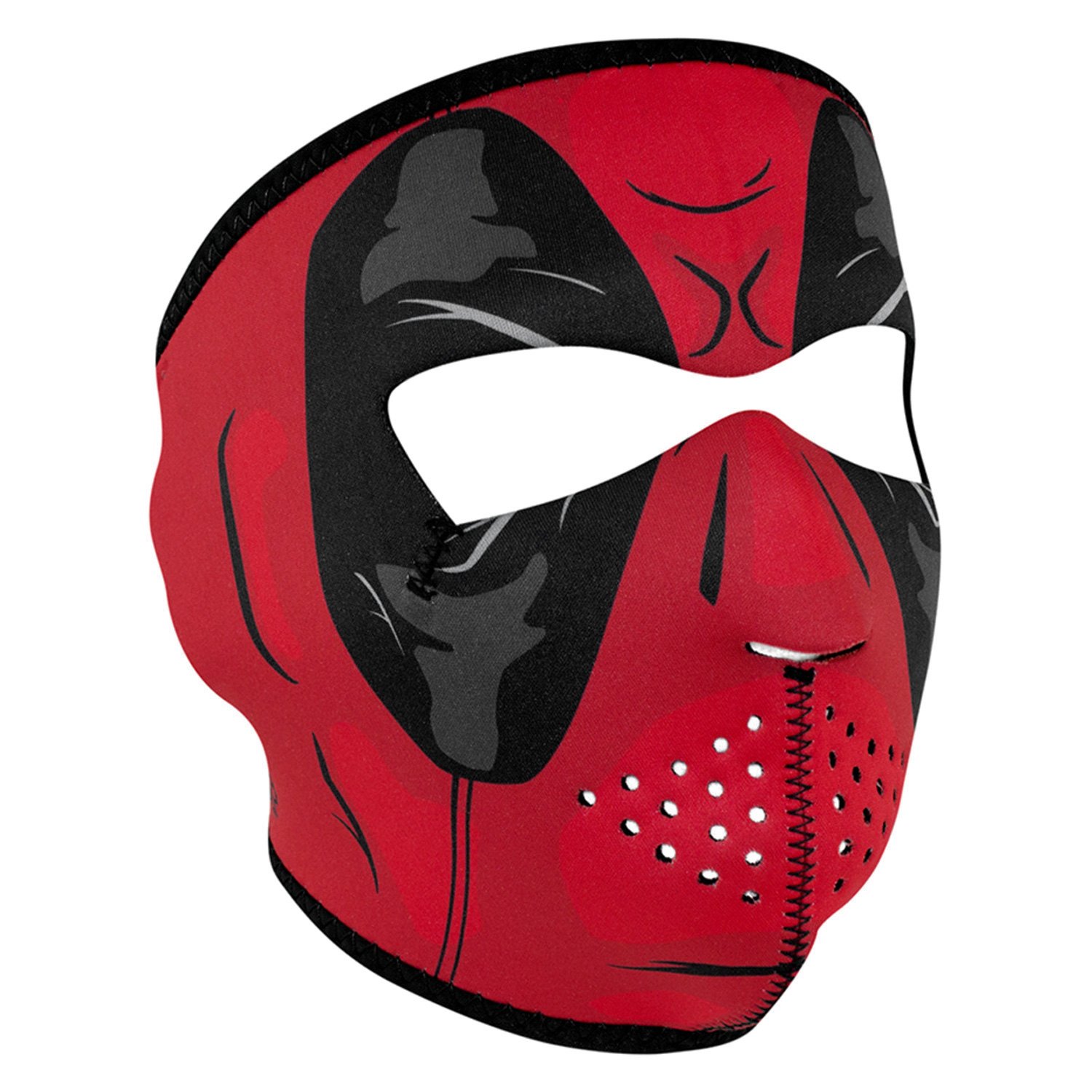 Купить красные маски. ZANHEADGEAR Neoprene face Mask. Маска черно-красная. Маска красно черная. Маска фулфейс.
