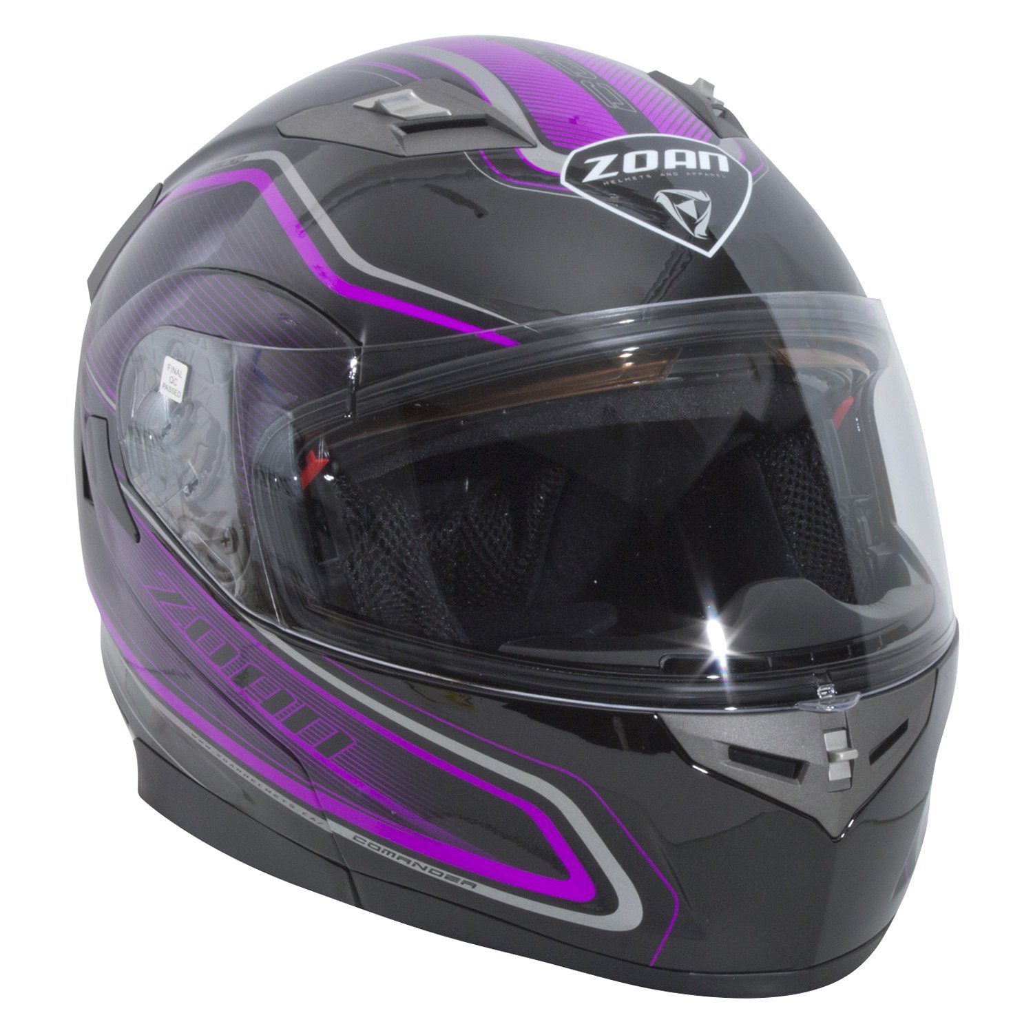 Zoan Flux Zoan Heated Shield Snowmobile Helmet Full Face Zox